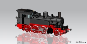 PIKO 50734 - H0 - Dampflok BR 91.3, DR, Ep. III